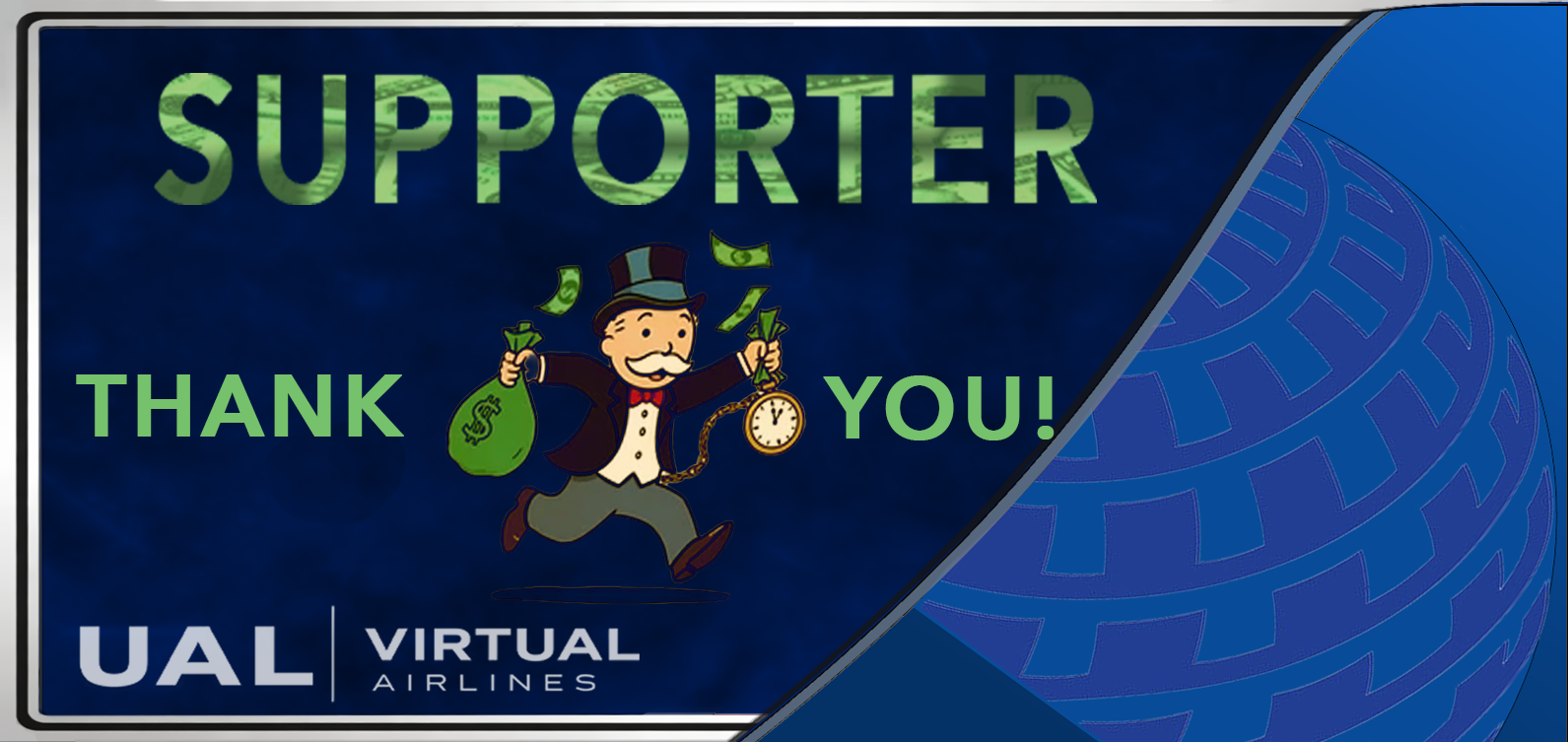 UAL Virtual Supporter award